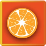 keyboard orange skin android application logo